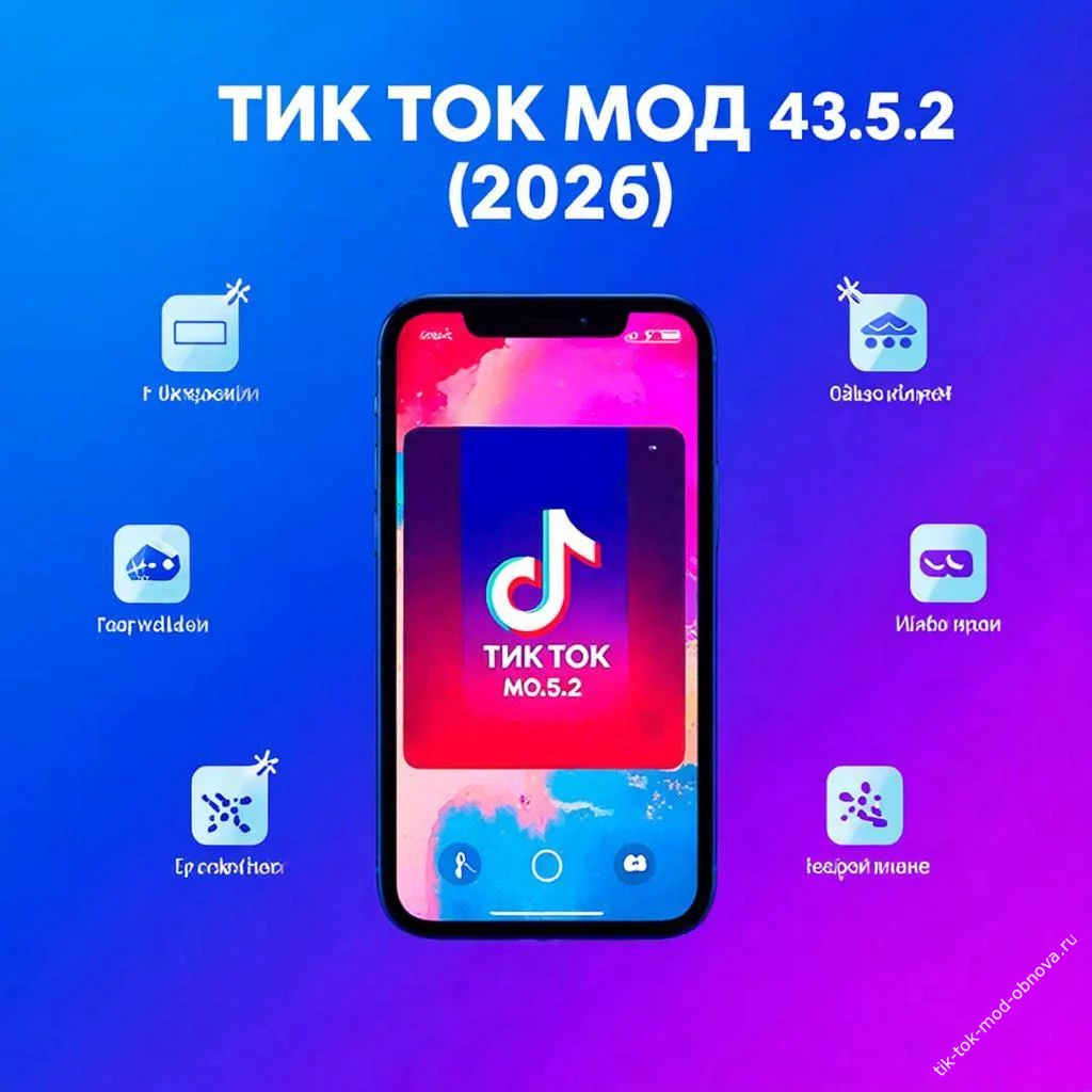 Тик Ток Мод 43.5.2 (2026) для Android