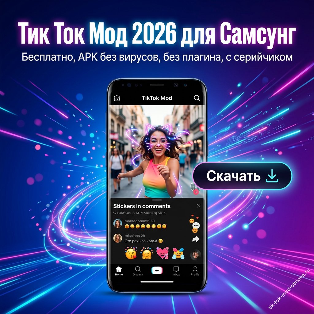 Тик Ток Мод для Самсунг — новая версия