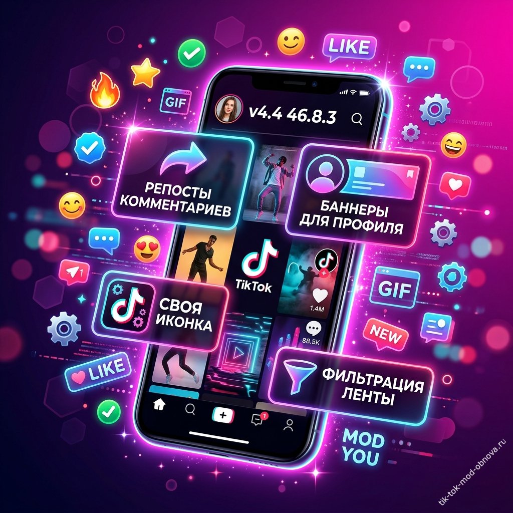 TikTok Мод You v4.4 (46.8.3) на Android